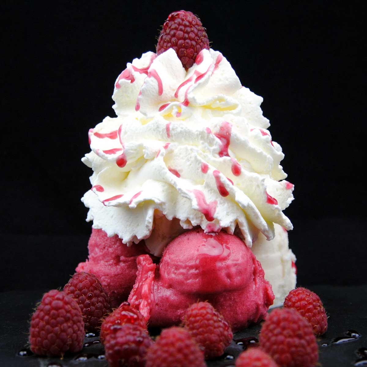 Himbeerbecher