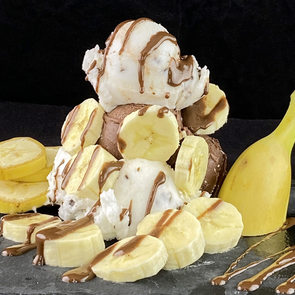 Bananensplit-Becher